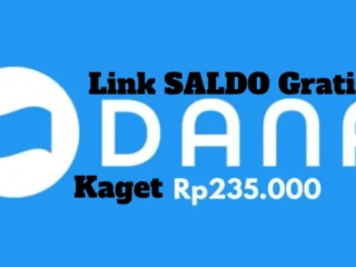 Klaim Saldo DANA Gratis
