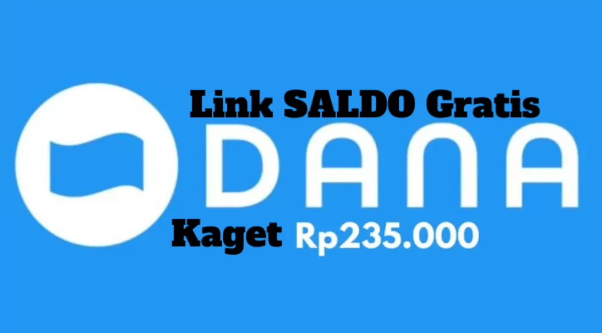 Klaim Saldo DANA Gratis