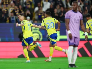 Selebrasi Cristiano Ronaldo Al Nassr