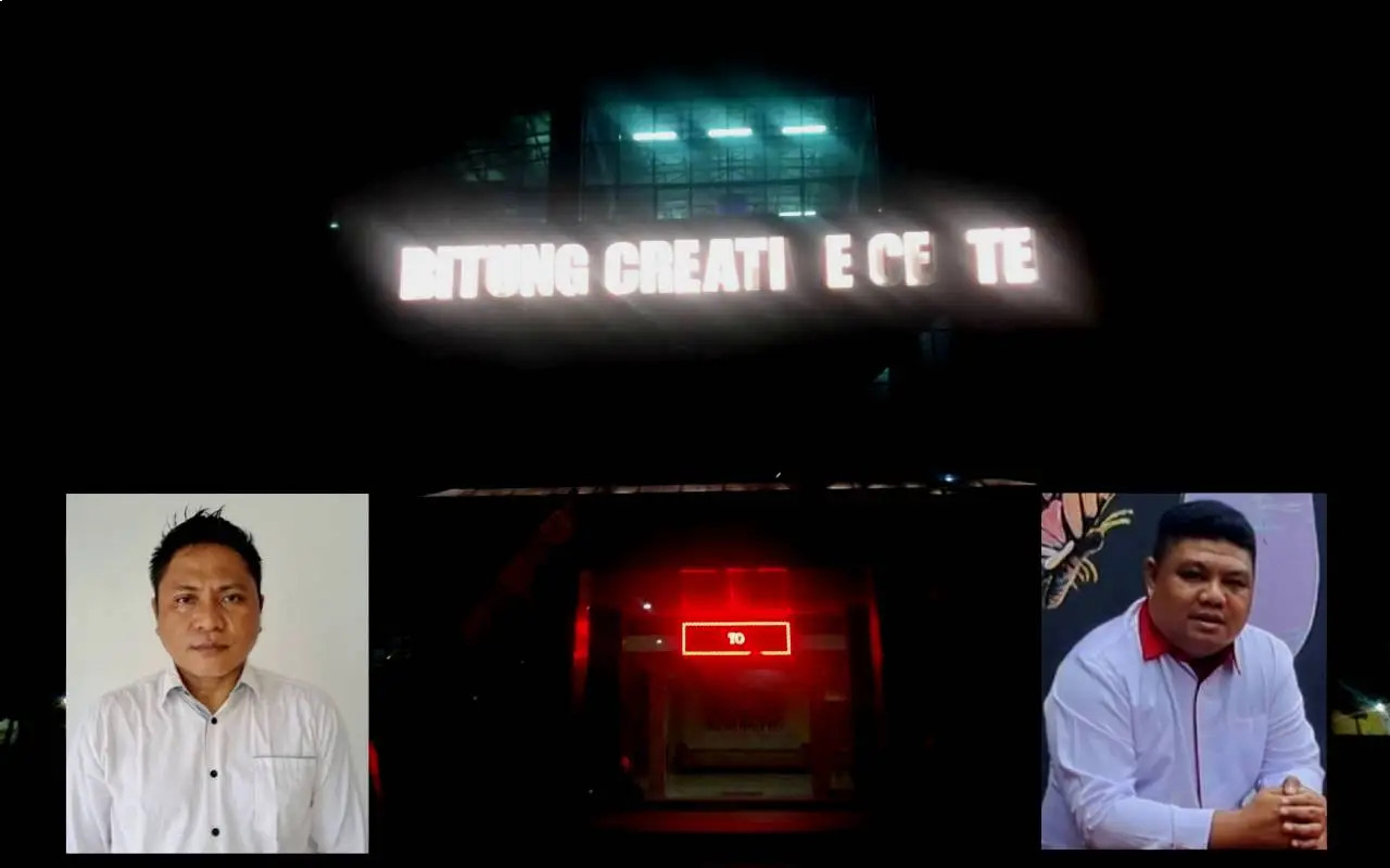 Calvin Limpek, Ketua BAKKIN Sulut, fasilitas negara dialihfungsikan jadi cafe semi pub dan IM alias Ical pengelola cafe